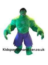 The Hulk costume adult size mascot costume FOR HIRE Great for kids party's