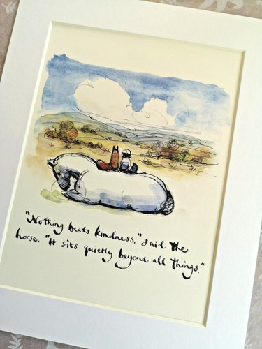 The boy mole fox - fox, horse