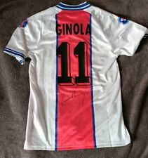 David Ginola Signed Football Shirt - PSG / France / Newcastle United 