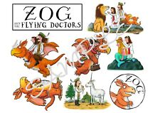Zog and the Flying Doctors Edible Icing Sheet A4 Cake Toppers