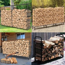 Giant Firewood Logs Rack Shed