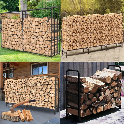 Giant firewood logs - rack, shed