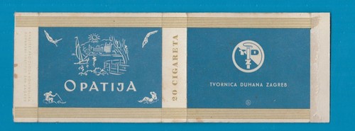 Old empty cigarette packet - old,