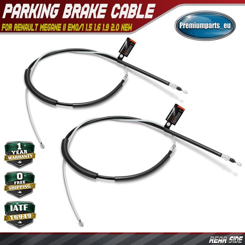 Handbrake cable rear - handbrake,