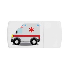 'Ambulance Toy' Pill Box with Tablet Splitter (PI00033262)