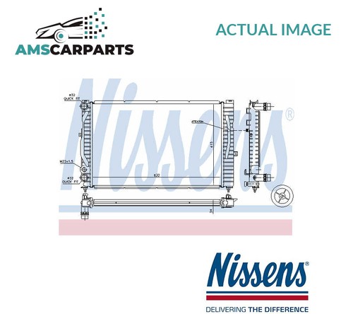 Engine cooling radiator 60299 - cooling,