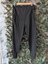 Brand New Ladies Black Maternity Loungewear Pants | Comfy Stretch Joggers | Size