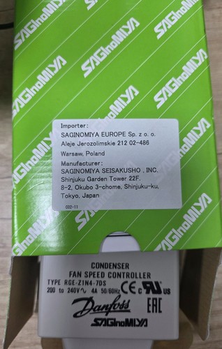 Danfoss saginomiya - danfoss,