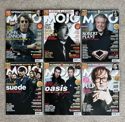 Mojo magazines no cds - magazines,