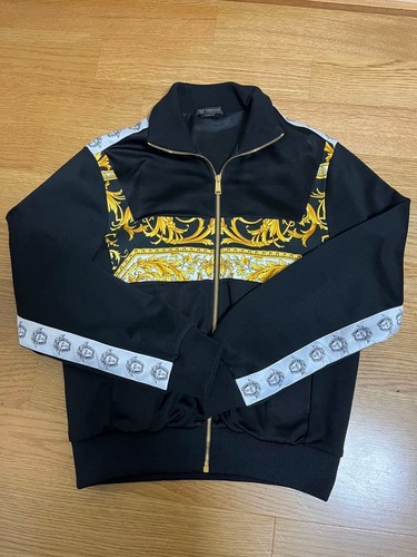 Versace men jacket black - men's, xs