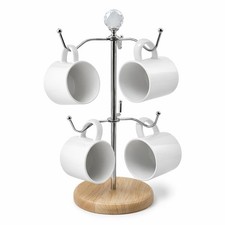 2-Tier Elegant Metal Mug