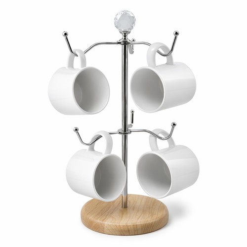 Tier elegant metal mug - 2-tier,