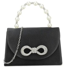 Womens Satin Clutch Bag Top