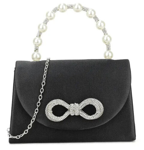 Womens satin clutch - bag, top