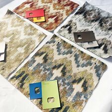 Pixelated Zig-Zag Jacquard Upholstery Fabric For Cushions & Curtains Per Metre