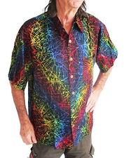 LOUD HAWAIIAN HAND-PAINTED