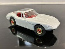 Corgi Toys 377 Marcos 3 Litre.  pearlescent white , Red Dot Wheels (2)