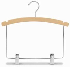 Only Hangers 12" Children's Arched Wood Display Hanger Box of 75