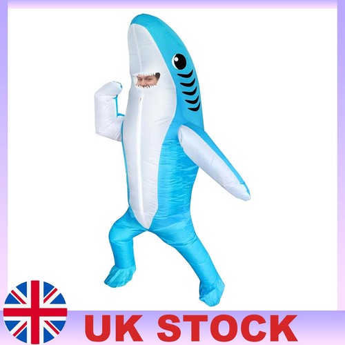 Inflatable shark costume - inflatable,