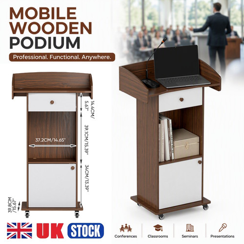Podium stand with - podium,