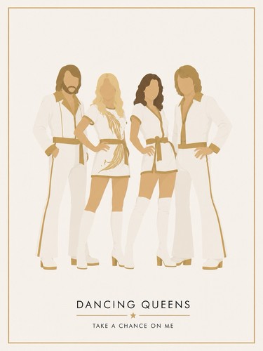 Abba dancing queen poster - dancing,