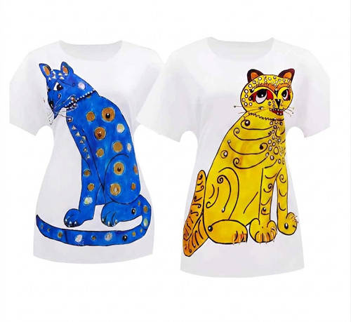 Cat dress dresses blue - ,, 2