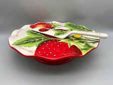 Pier 1 Strawberry Pedestal