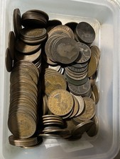 500g Bulk Lot of Pre-Decimal One Penny Coins Mixed Years & Conditions