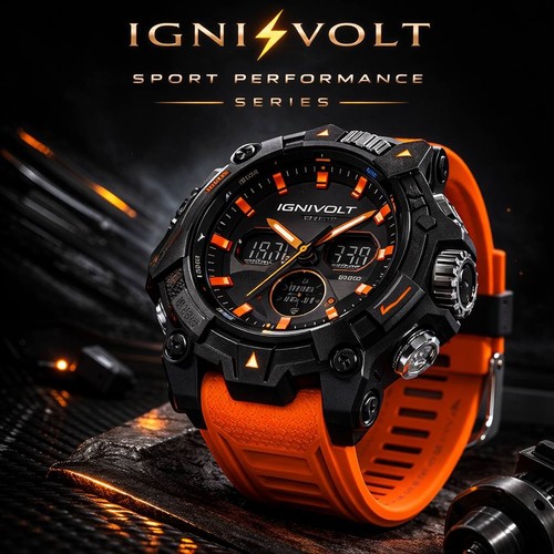 Sanda 6225 mens sports watch - 6225,