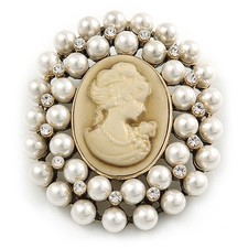 Victorian Inspired Faux Pearl