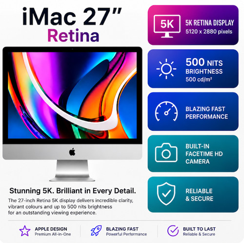 Apple imac retina 5k 2020 - retina,