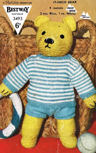 Teddy bear with jumper - teddy, and