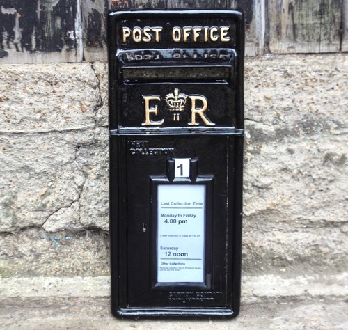 Post box letterbox front - box,