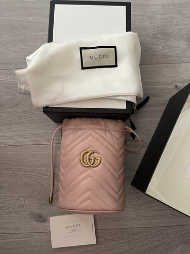 Original gucci women pink gg - women's,