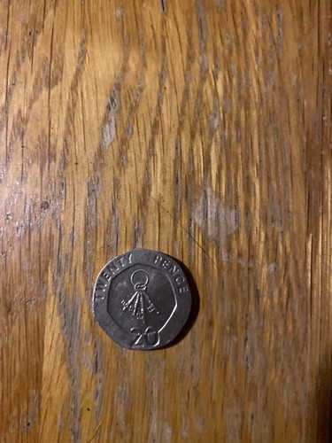 Rare 20p coin gibraltar - rare!,