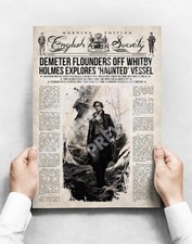 Sherlock Holmes Investigates the Demeter in Whitby Bay - Print