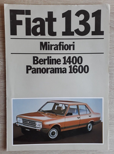 Fiat 131 mirafiori - 131,