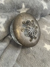 SCOTTISH MODERNIST SILVER LIDDED POT POURRI BOWL EDINBURGH 1997 FREEPOST UK