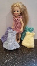 Hand Knitted Dolls Clothes to