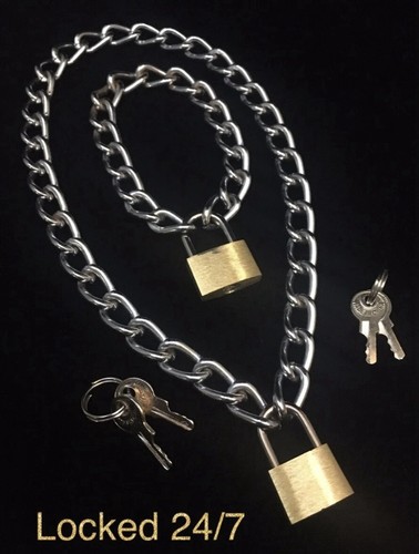 Padlock chain bondage - padlock,
