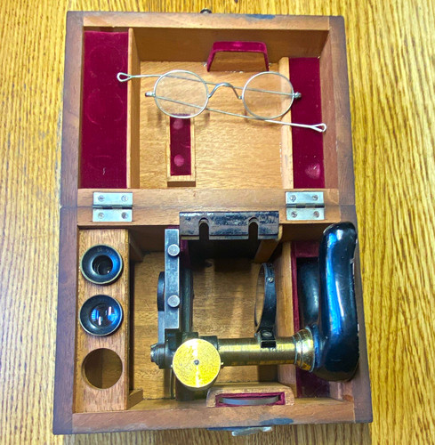 Antique brass dissecting - antique,