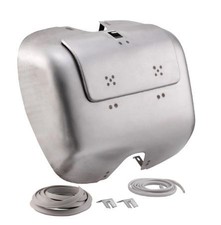 Vespa Glove box, oiled bare metal- Rally Style 180-200, TS125 will fit all mo...