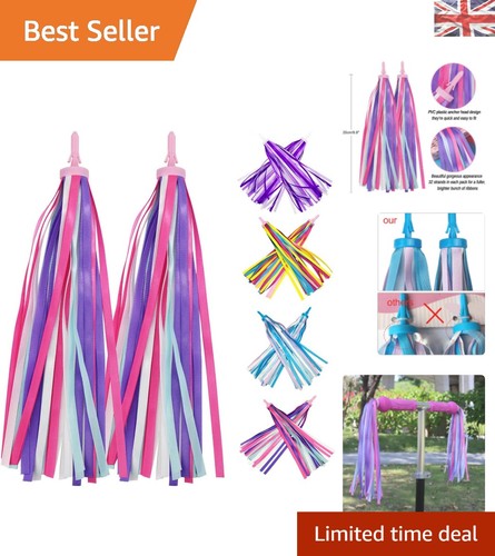 Purple tassel handlebar - tassel,