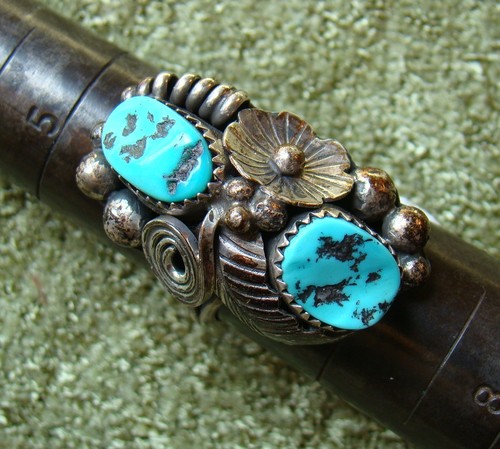 Vintage sterling silver navajo - vintage,