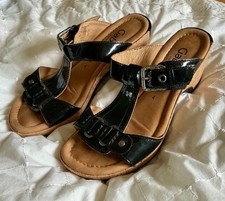 Gabor sandals cork black - gabor,