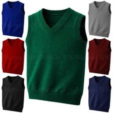 Kids Girls Boys Knitted Jumper