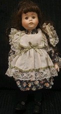 Porcelain Doll With Floral