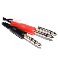 0.5M - 6M 6.35mm Stereo Jack