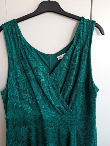 Grace karin green floral - floral, lace