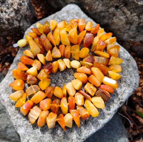 Large amber necklace - large,